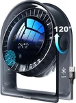 2026 New Desk Fan, Quiet Air Circulator Mini For Bedroom, Portable Smart. Fixed Price $28.45.