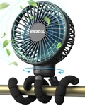 Frizcol Stroller For Baby - Portable Fans Rechargeable Clip On, Black. Fixed Price $29.99.