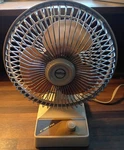 Vtg Kuo Horng KH-06R2 -6" Desk Fan Powerful Speed Made In Taiwan. Fixed Price $29.70.