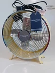 Nautica Home Yellow Chrome 10" - 2 Speed Bedroom Dorm Fan, Brand New. Fixed Price $59.99.