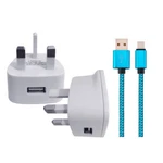 Power Adaptor & Usb Type Wall Charger For Clelo Portable Neck Fan, 9000MAH. Fixed Price $11.25.