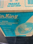 Air King 9530 9" Blade Dia Table & Floor Fan, Non-oscillating, Speeds,. Fixed Price $42.62.