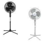Impress Easy-assemble 3-SPEED 16-INCH Stand Oscillating Pedestal Floor Fan. Fixed Price $63.99.