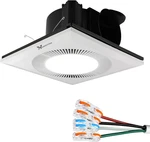 Bathroom Exhaust Fan With Light, 26W 6400K And Led Combo For Home, 130. Fixed Price $75.97.