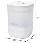Safety 1ST Comforting Cool-mist Top-fill Humidifier White, Night Light. Fixed Price $20.00.