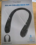 Total.vision Products Polar Chilling Neck Fan, 3 Speeds, Rechargeable, Flexible. Fixed Price $18.00.