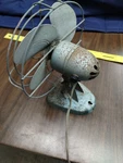 Polar Cub Fan Mid Century Art Deco A.c. Gilbert Oscillating Metal Blades A520. Fixed Price $99.00.
