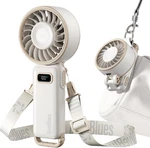 Diveblues Portable Turbo Fan D6036 White Mini Handheld Desk Rechargeable Usb. Fixed Price $25.99.