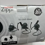 Vornado Zippi Personal Table Fan Desk Travel Black Soft Cloth Blade. Fixed Price $25.00.