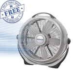 Lasko A20301 20" Wind Machine Air Circulator Fan Gray 3-SPEED High Power Portabl. Fixed Price $33.19.