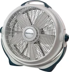 Wind Machine Air Circulator Floor Fan, 3 Speeds, Pivoting Head For Large Spaces,. Fixed Price $72.99.