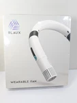 Blaux Wearable Ac Plus Neckband Fan Portable New In Box. Fixed Price $13.00.