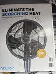 Newair 18 Outdoor Misting Fan Model: AF-520B. Fixed Price $65.00.