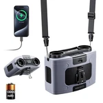10000MAH Personal Waist Fan, Usb Rechargeable Clip The For WORKING,10 S.... Fixed Price $70.46.