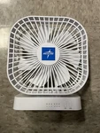 Medline Fan, Portable, 3-SPEED,5 Inches, Battery, White. Fixed Price $14.00.