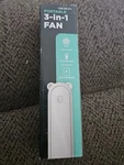 Private Unbranded 5 In. 3 1 White Personal Portable Fan New. Fixed Price $10.00.