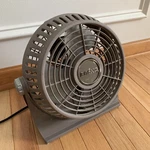 Lasko 10" Breeze Machine Pivoting Floor/table Fan Brown. Fixed Price $24.90.