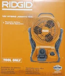 Ridgid R860721B 18V Cordless Hybrid Jobsite Fan And Ah Battery New!. Fixed Price $119.99.