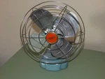 Vintage Art Deco Electric Fan "zero" Tabletop Desk Or Wall Mount Mid Century. Fixed Price $49.99.