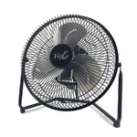 Vie Air 9" High Velocity Tilting 3 Speed Metal Floor Fan, Black. Fixed Price $40.52.