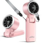 Whatook Portable Handheld Turbo Fan 12M/S Strong Wind Mini For Makeup & L.... Fixed Price $30.69.