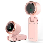 Playhot Portable Handheld Turbo Fan 5-SPEED 5000MAH Up To 12 Hrs Pink. Fixed Price $29.98.