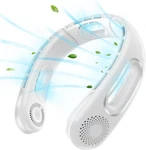 Hotsales Bladeless Neck Fan 5200MAH, Quiet 4-SPEED Portable Cooling Device, Usb. Fixed Price $13.99.