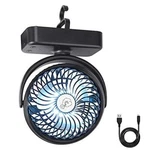 Reenuo 5000MAH Camping Fan With Led Lights, 40 Hours Max Working Time Tent. Fixed Price $30.19.