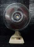 1980 Kingwood (3) Speed Oscillating Desk Fan (UD-1225). Fixed Price $84.95.
