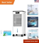 Portable Air Cooler Evaporative Swamp No Window Needed 3-IN-1. Fixed Price $264.22.