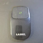 Lasko 7 Button Remote 5538-1# With Green Leaf Center Untested. Fixed Price $5.99.