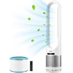 Vevor Tower Fan Bladeless, 15.4FT/S Velocity Floor That Blows Cold Air, 80?. Fixed Price $154.53.