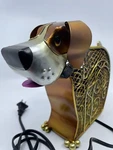 Decorative Electric Dog Fan Breeze Metal Desk 9" Summer Kid's / Works. Fixed Price $65.00.