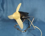 Vintage Electric Fan Ventilator Rocket Blower Gagarin Cosmos Soviet Design Ussr. Fixed Price $235.00.
