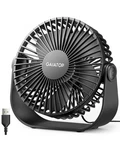 Gaiatop Usb Desk Fan, 3 Speeds Strong Airflow, 5.5 Inch Portable 90 Rotate Quie. Fixed Price $15.35.