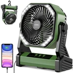 Addacc 20000MAH Battery Operated Fan, Portable Rechargeable Desk/camping Wit. Fixed Price $191.24.