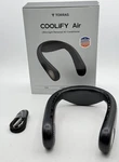 Torras Coolify Air Neck Fan Wearable Conditioner- 3 Speeds Black. Fixed Price $58.00.