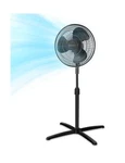 Pelonis Fan Portable 16 Inch Pedestal 3-SPEED 90 Oscillation Adjust. Fixed Price $58.48.