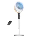 Bedroom Quiet 120 Omni Oscillating Pedestal Fan With REMOTE,15 SPEEDS,12H Timer. Fixed Price $59.99.