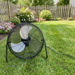 Sale Utilitech 20-IN High Velocity Floor Fan Indoor Black 3-SPEED. Fixed Price $51.91.