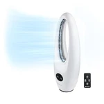 28-INCH Oscillating Bladeless Tower Fan With Remote Control, 3 Speeds, 70. Fixed Price $89.94.