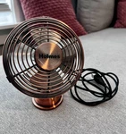 Holmes Heritage Collection 4" Metal Blade Usb Retro Fan Tilt Brushed Copper. Fixed Price $12.00.