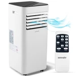 Serenelife Portable Air CONDITIONER-3-IN-1 With Remote, Window Mount Kit. Fixed Price $389.49.