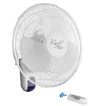 Vie Air 16" 3 Speed Plastic Wall Fan Remote Control In White. Fixed Price $78.74.