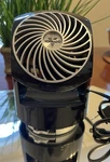 Vornado Flippi V6 Personal Desk Fan Black, Corded. Fixed Price $12.00.