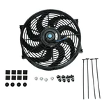 2PC 14"SLIM Fan Pull Electric Radiator Cooling 900CFM Dc 12V Mount Kit Universal. Fixed Price $39.55.