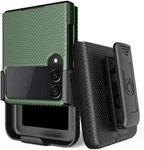 Samsung Galaxy Z Flip 3 Belt Clip Case, Slim Tough Protective Cover & Kickstand. Fixed Price $14.95.