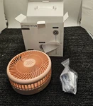 Primevolve Portable Oscillating Standing Fan Rechargeable Operated Pink 7.7". Fixed Price $35.24.