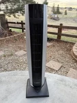 Lasko 2711 Tower Fan Black Oscillating Floor Tested Working. Fixed Price $44.99.
