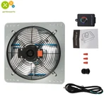 1620RPM Wall Mounted Aluminum High Speed With Controller Shutter Exhaust Fan 12". Fixed Price $45.70.